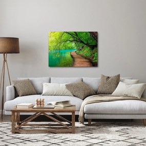 Tablou - Lacurile Plitvice (70x50 cm)