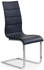 Scaun de sufragerie Killa (negru + alb). 769965
