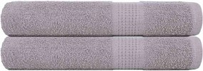 vidaXL Prosoape de saună, FROGN, 2 buc., gri, 80x200 cm, 360 g/m²