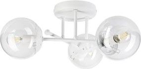 Lustru aplicat MALENA 3xE14/5W/230V alb/transparent