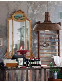 Pendul modern design industrial style Osteria maro rustic NVL-620201