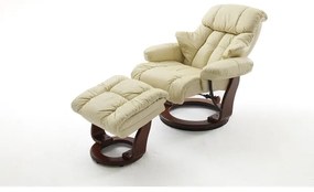 Fotoliu reclinabil HABI crem/nuc