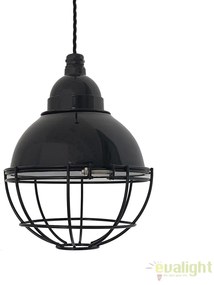 Pendul design industrial Claire negru 62802