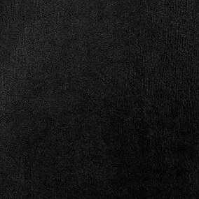 Draperie elegantă din catifea culoarea neagră 140 x 250 cm Lungime: 250 cm