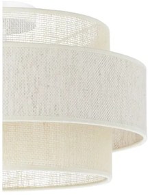 Plafonieră BOHO 1xE27/60W/230V, diametru 40 cm, crem/jută