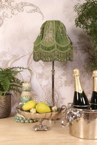 Frapieră ovală pentru vin și șampanie din aluminiu reciclat, argintie, cu mânere în formă de cap de elefant, stil colonial, finisaj ciocănit, 38 x 29