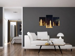 Tablou - Noapte de aur (90x60 cm)