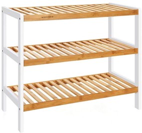 Pantofar MATE maro/alb