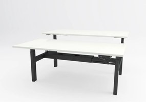 Viva Upgrade Face to Face, dual motor, 240 kg - 1400x800x25 - Alb - Negru