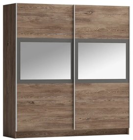 Dormitor GLOBAL108 - brown silverjack/graphite