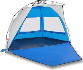vidaXL Cort camping 2 persoane albastru azur impermeabil setare rapidă