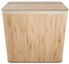 Juskys Coș de bambus Curly 150 L - natural
