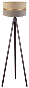 Lampadar Duolla DUO 1xE27/60W/230V d. 44 cm bej/gri/wenge