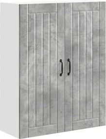 vidaXL Dulap de bucătărie Gri din beton 80 x 31 x 100 cm Lemn compozit