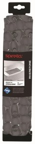 Spirella Suport antiderapant pentru cadă RIVERSTONE, gri închis, 75 x 36 cm