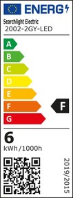 Aplica perete exterior IP44 Up and Down Sheffield gri inchis