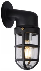 Lampă de perete de exterior Lucide 11892/01/30 DUDLEY 1xE27/40W/230V IP44 negru