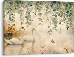 Tablou - Lac, acvariu (70x50 cm)