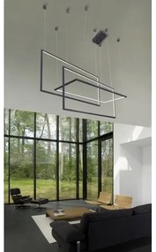 Azzardo AZ2914 - Lustr LED dimabil METRIC pe cablu LED/135W/230V