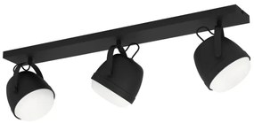 Spot Eglo 390045 UPANEMA 3xE27/28W/230V negru