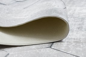 ANDRE 1180 covor lavabil Fagure, hexagon 3D anti-alunecare - gri - SECUNDAR-COTATI PRODUSUL