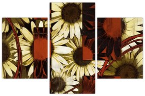 Tablou cu flori (90x60 cm)