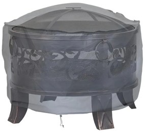 Husă pentru vatră 93x58 cm gri