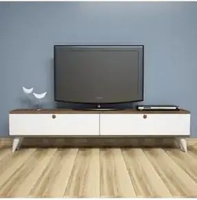 Comoda TV, Paris Homs, nuc/alb, 35 x 160 x 25 cm, PAL