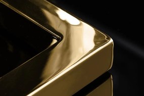 Suport pentru 5 lumanari, Auriu, ABSTRACT 50cm