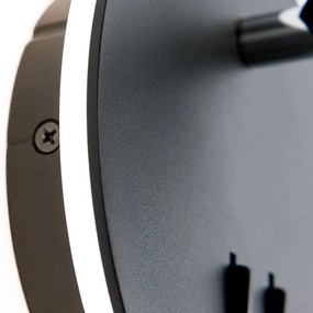 Spot LED de perete Orion WA 2-1467 LENNY LED/6W/230V + LED/3W negru