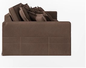 Canapea maro închis 236 cm Nora – Ropez