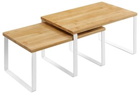 Set de 2 rafturi de bucătărie