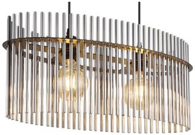 Lustră pe cablu Globo 15698H3 GORLEY 2xE27/60W/230V negru