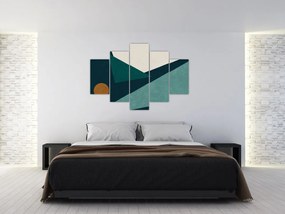 Tablou - Abstract cubic (150x105 cm)
