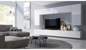 Mobilier living Calabria C13 (Alb) (fără iluminat). 1051642