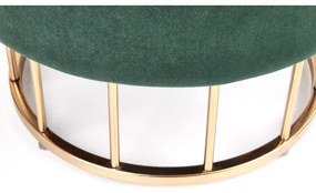 Taburet MINTY d. 37 cm verde/auriu