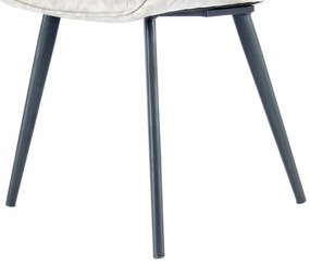 Set 2 scaune Demi gri/negru