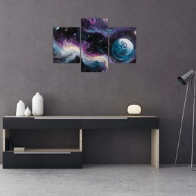 Tablou - Univers pictat (90x60 cm)