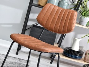 Scaun Hugo (maro + negru). Promo -12%. 1111075