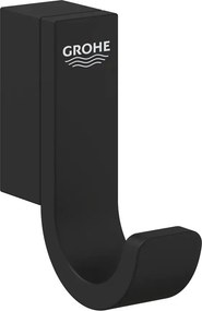 Cuier Grohe Selection negru mat Phantom Black