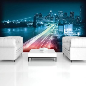 Fototapet - New York Brooklyn Bridge City (152,5x104 cm)