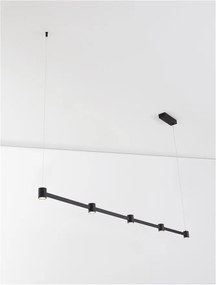 Lustra moderna cu 5 spoturi LED Puize