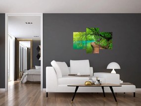 Tablou - Lacurile Plitvice (90x60 cm)