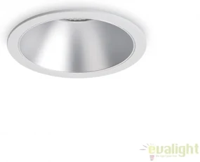 Spot LED incastrabil design modern GAME FI1 ROUND alb / argintiu 192284