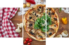Tablou cu pizza (90x60 cm)