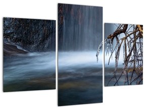 Tablou - Laguna de iarnă (90x60 cm)