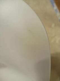 OFERTA Scaun de masa OSAKA din plastic, gri-maroniu calitate II
