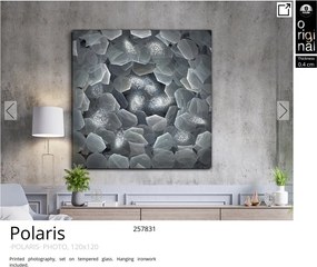 Tablou de perete decorativ Polaris,120x120cm