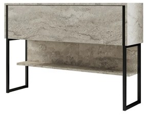 Comodă Luxe Travertine and Black