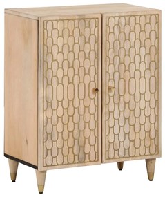 vidaXL Dulap lateral, 60x33x75 cm, lemn masiv de mango